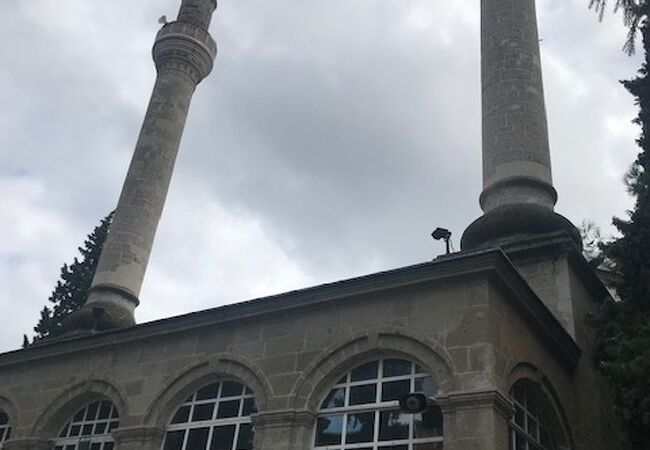 サムスンの中心地の近くにあったモスク