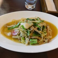 真珠のアコヤ貝の貝柱のパスタ By Ezotanuki イワジン喫茶室のクチコミ フォートラベル