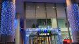 電飾の、織り成す光が、綺麗でした