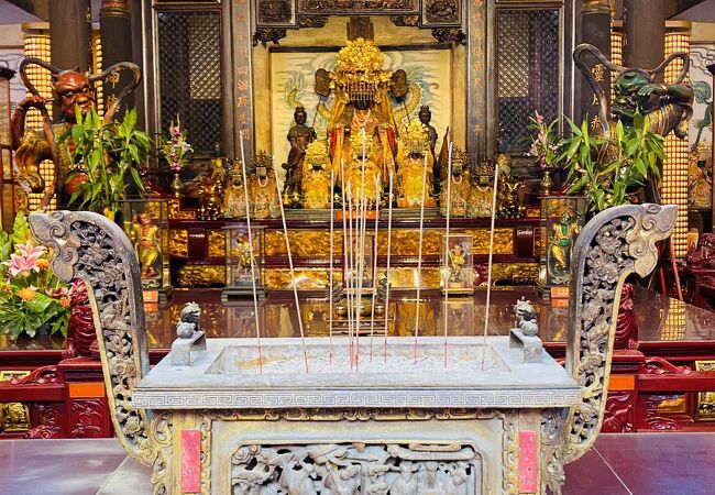 台中で多く人々の信仰を集める媽祖廟