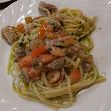 魚介のオリーブオイル