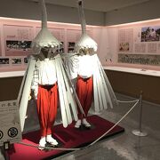 津和野町日本遺産センター（島根県津和野）：鷺舞衣装の展示