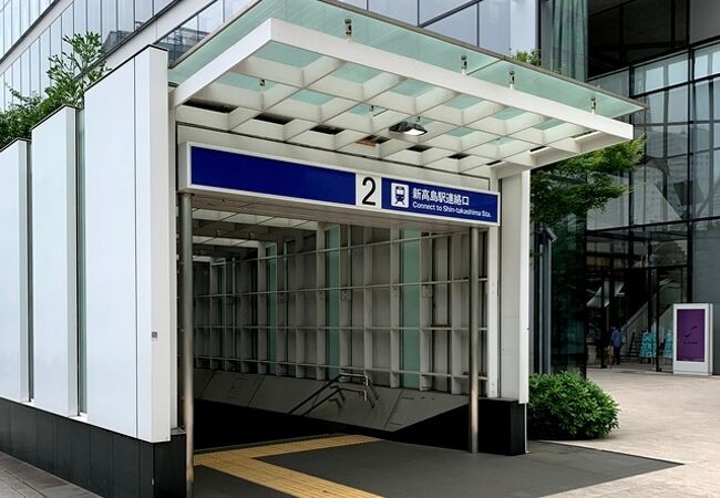 みなとみらい線、「横浜駅」の次の駅です