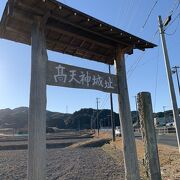 ほぼ林の高天神城跡