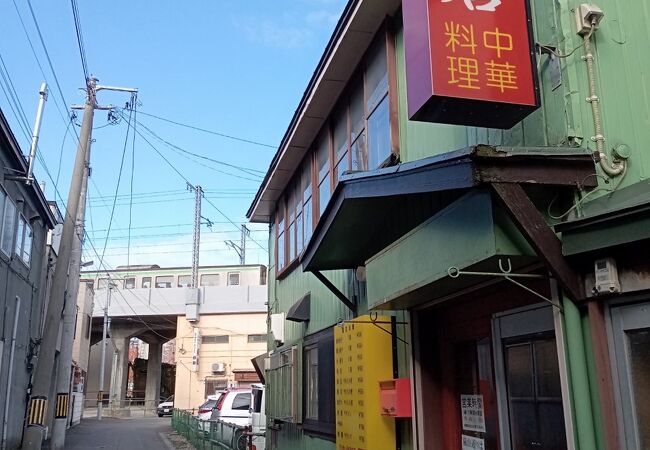 おしいしあんかけ焼きそばと餃子