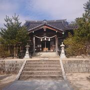 佐波神社 毛利庭園や周防国分寺の近く