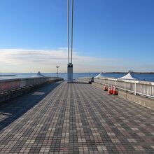 橋から右手を見ると…