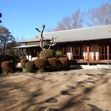 城山庵というお茶室で休憩できました。