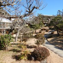 邸内見学も有料でできます。