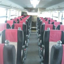 復路車内の様子