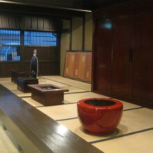 町家棟内部の様子