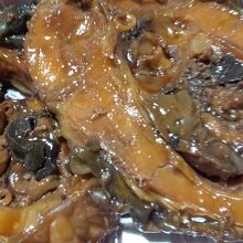 鯉のうま煮、見た目グロイ