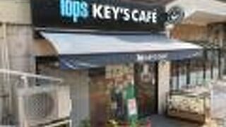 テラス席で休みました