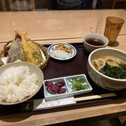 天ぷら定食をビアリーで！