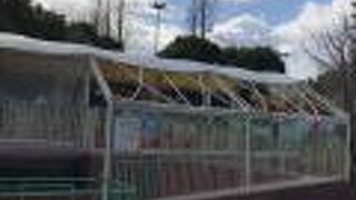 緩やかなカーブ