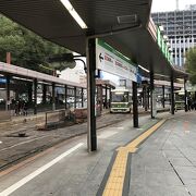 広島電鉄広島駅電停：各方面への起点駅