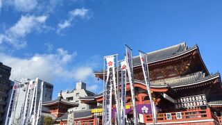 大きくて立派なお寺