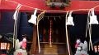 とても小さなマスクをつけた子狐様