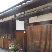 寺内町指折りの豪商の住宅