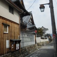 興正寺、妙慶寺のある御坊町