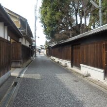 富田林町の静かな通り