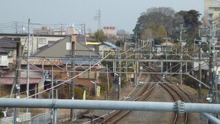 のどかな光景と雰囲気が楽しめる我孫子支線