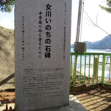 宮ケ崎の女川いのちの石碑があるのは…、