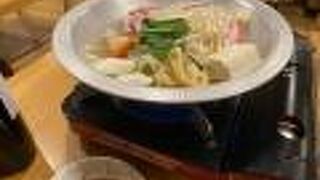 塩ちゃんこ鍋を飲み放題で！