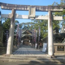 表参道鳥居の様子