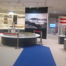 FT内にある本館展示室内の様子
