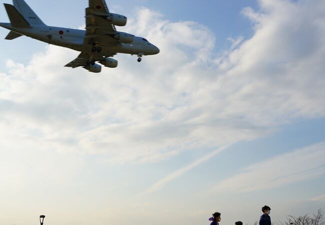 飛行機が見えるスポット