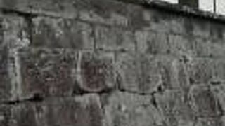 西南戦争の銃弾跡