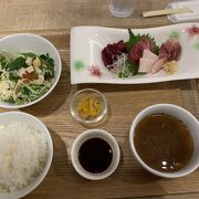 熊本駅の馬肉料理店