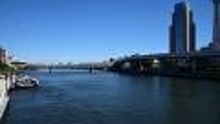 東京の下町をながれる川