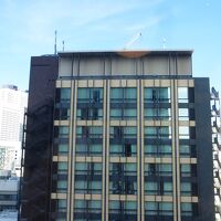 泊った１４Ｆの北側部屋の窓からの眺め