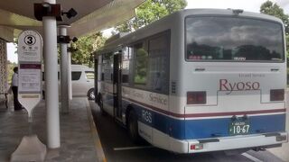 運行時間が決まっているので、前もって計画するのが大事