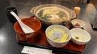 鍋焼きうどん！