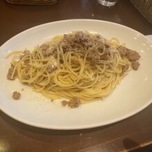 自家製ミートソーススパゲッティ
