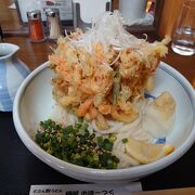 びっくりかき揚げうどん