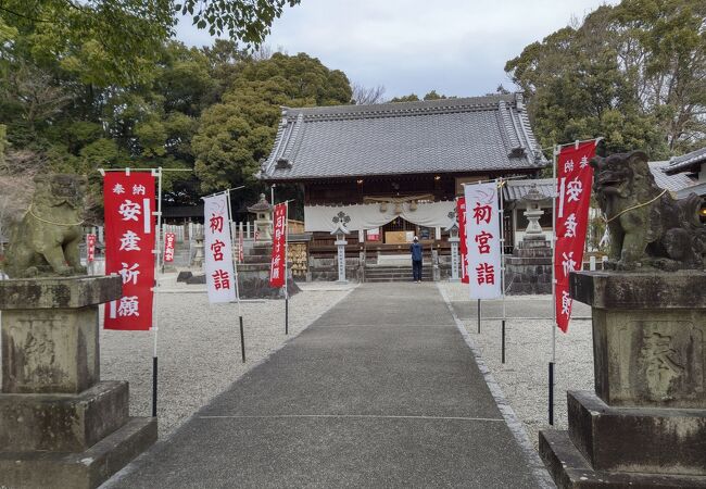 沓掛にある小さな神社