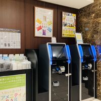 アメニティは選んで持っていくシステム