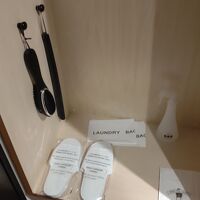 使い捨てスリッパも用意されてます