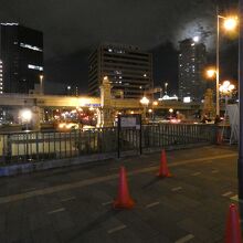 難波橋北サイド