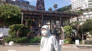 対岸の大島を眺めながら、タダで最高なのじゃ！！！