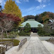 非日常的な雰囲気のあるお寺