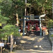 二荒山神社内にあります