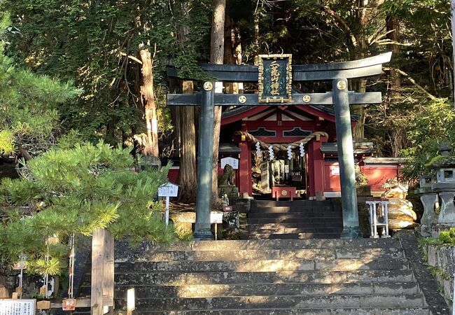 二荒山神社内にあります