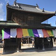 大願寺（広島県宮島）:厳島神社の西回廊を出ると