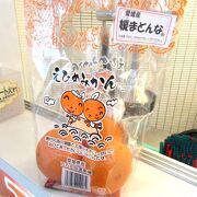 松山大街道商店街のみかん屋さん、みかんの木の「紅まどんな」がこちらでは「媛まどんな」って名前