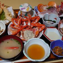 「日本海定食」1人では食べきれない程のボリューム！素晴らしい